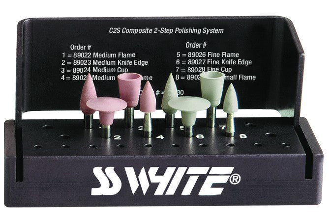 SS White 89030 Jazz C2S Composite Polishing System Assorted Kit