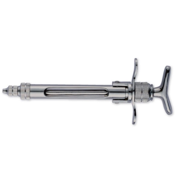 Premium Plus OMM60820000 Standard Non-Aspirating Syringe Stainless Steel 1.8mL