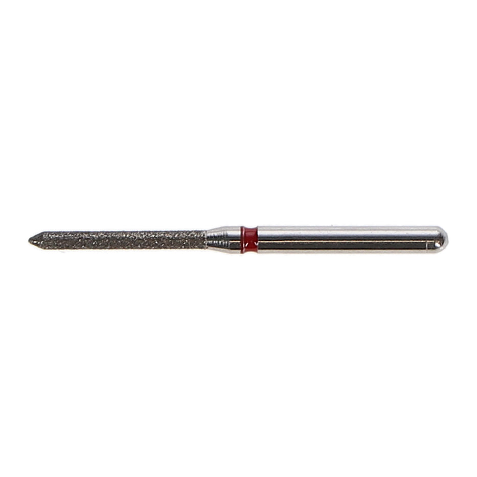 House Brand Dentistry 401918 HSB FG 879-012F Beveled Cylinder Fine Grit Diamond Burs 10/Pk