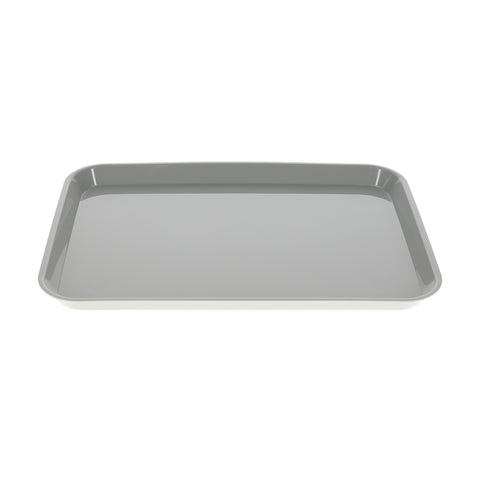 House Brand Dentistry 108142 HSB Set-Up Tray Flat #B Ritter Gray Plastic 13-3/8" X 9-5/8" X 7/8"