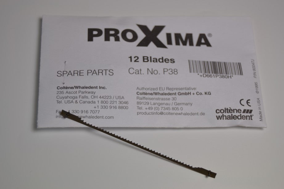 Coltene Whaledent P38 Proxima Dental Saw Blades 12/Pk