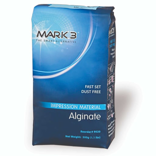 Mark3 9020 Dental Alginate Dust Free Fast Set 1.1Lb
