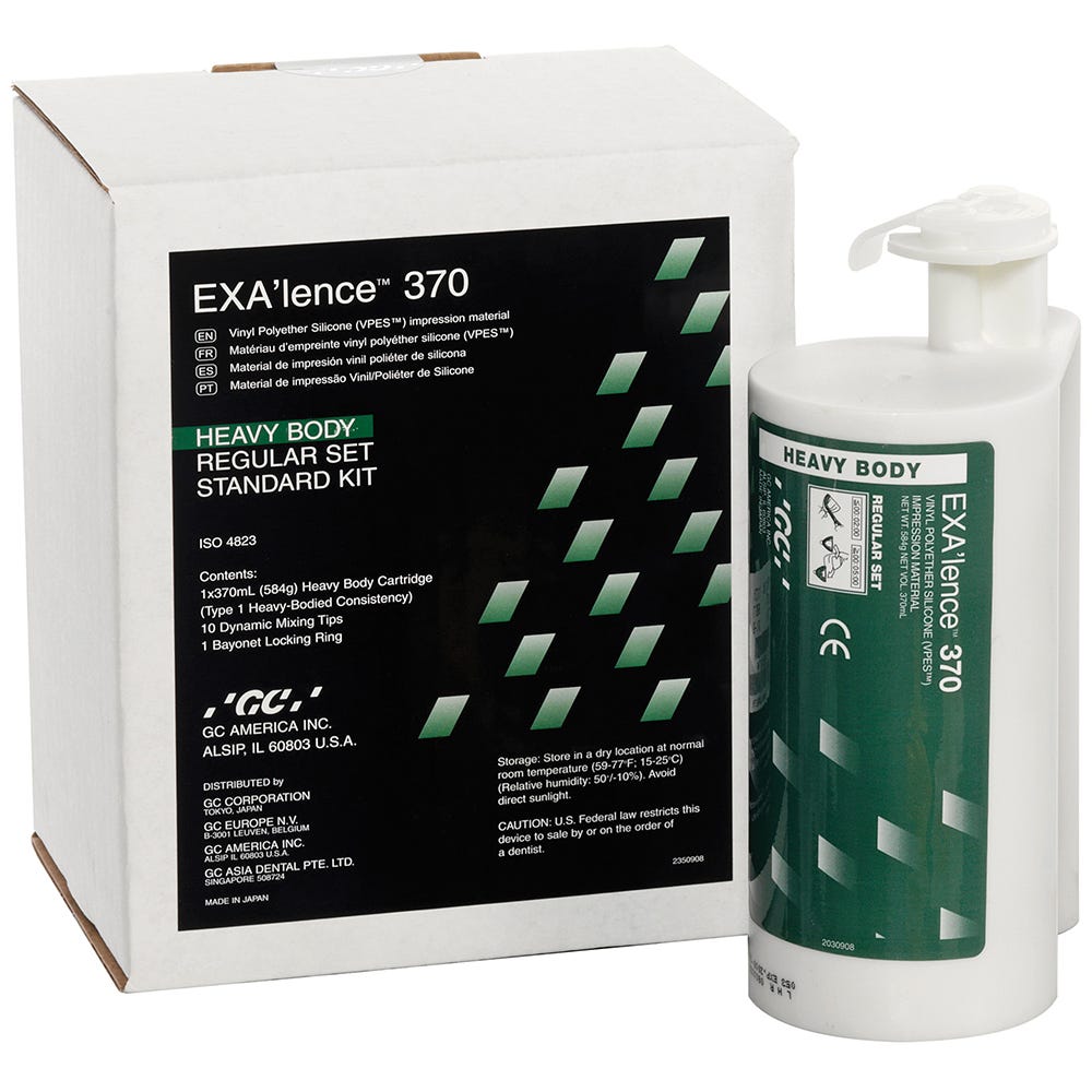 GC 137870 Exa'Lence Polyether Material Regular Heavy 370mL EXP Apr 2027