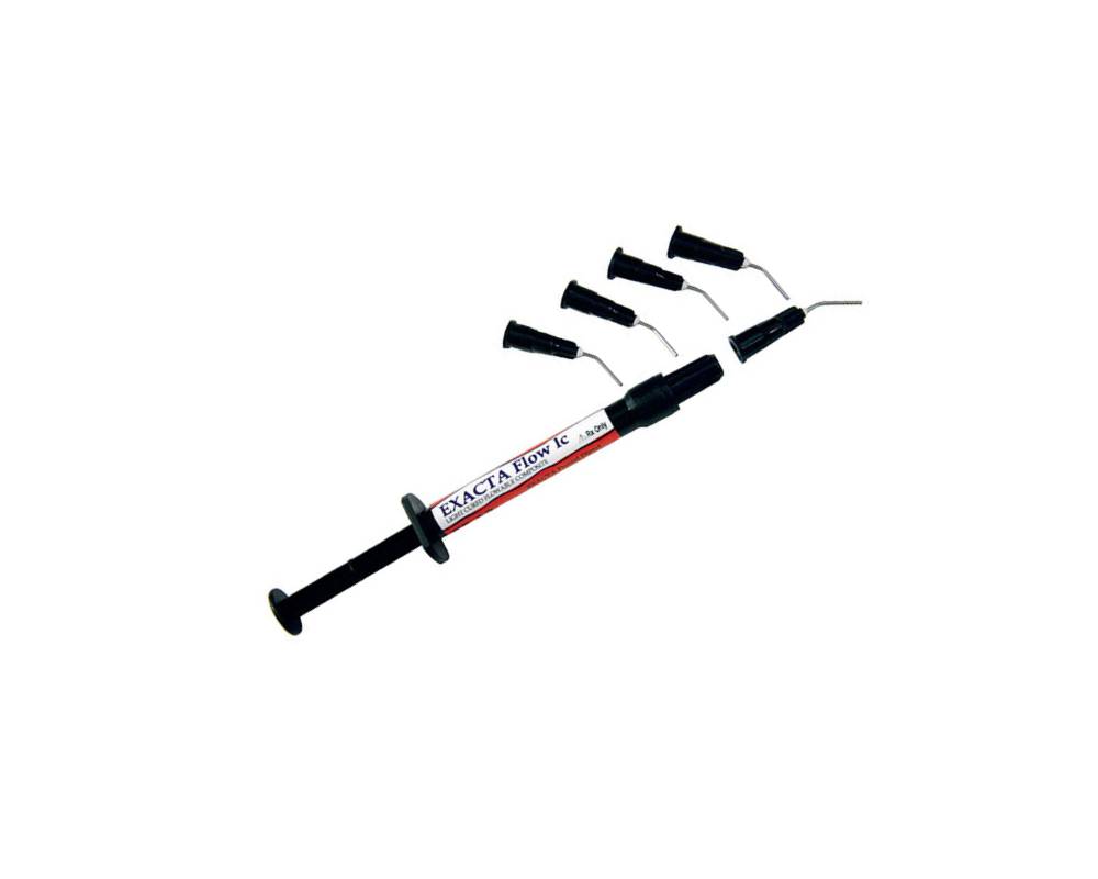 Exacta 1-EFBL Flow-LC Light Cured Flowable Dental Composite Bleach 2gm