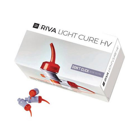 SDI 8730001 Riva Light Cure HV High Viscosity Glass Ionomer Restorative Material A1 50/Pk EXP Aug 2024