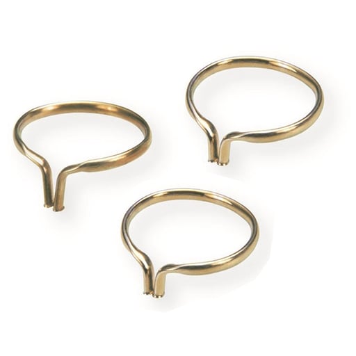 Garrison AU400 Composi-Tight Gold Rings Standard Length Tines 3/Pk