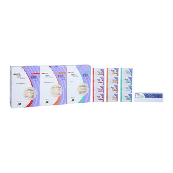 3M Solventum 12151X Vanish 5% White Dental Fluoride Varnish Assorted 1000/Pk