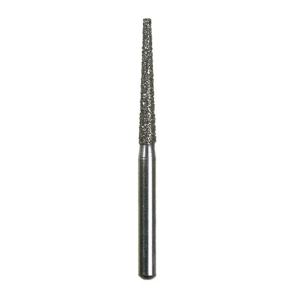 Spring Health 701.11C-10PK FG #701.11 Flat End Taper Coarse Grit Diamond Burs 10/Pk