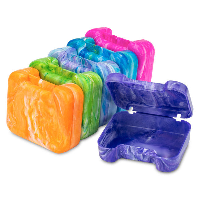 Practicon 7145310 Paradise Retainer Cases Light Colors 24/Pk