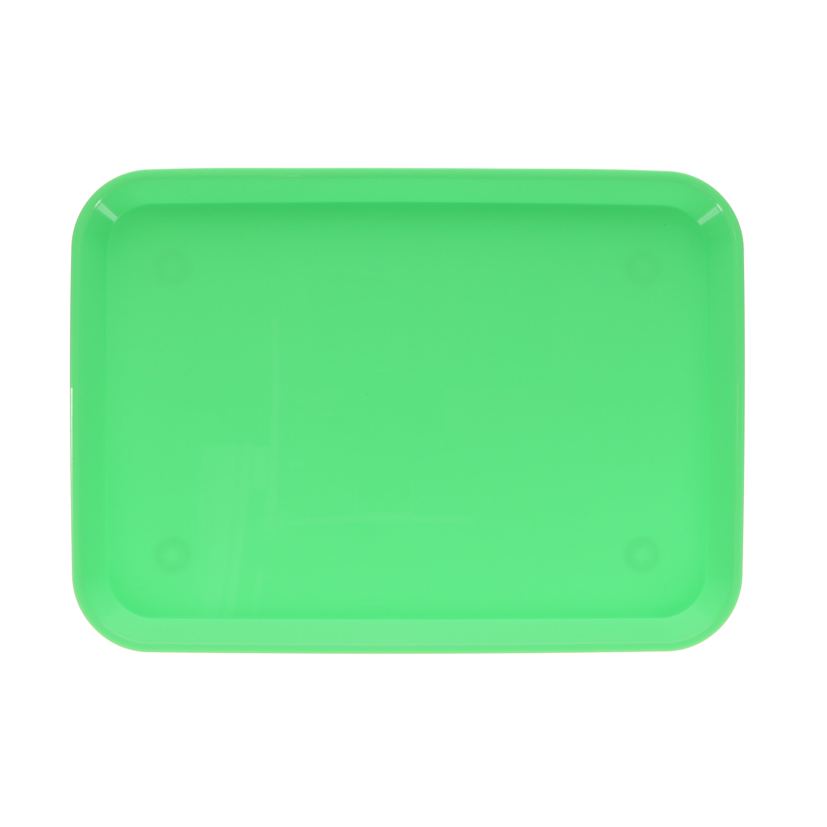 House Brand Dentistry 108138 HSB Set-Up Tray Flat #B Ritter Green Plastic 13-3/8