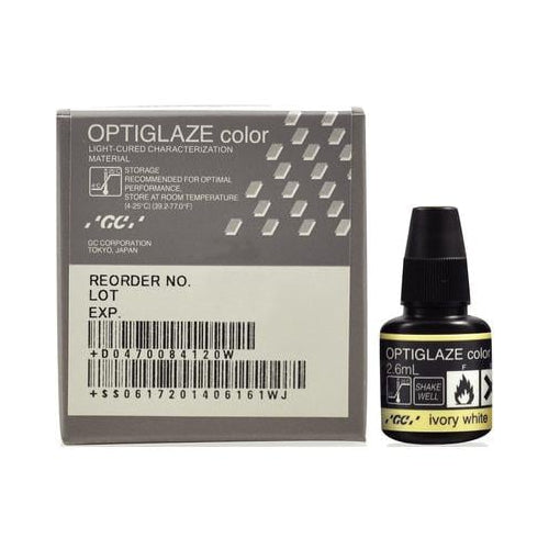 GC 008413 OptiGlaze Color Characterization Material Ivory White 2.6mL