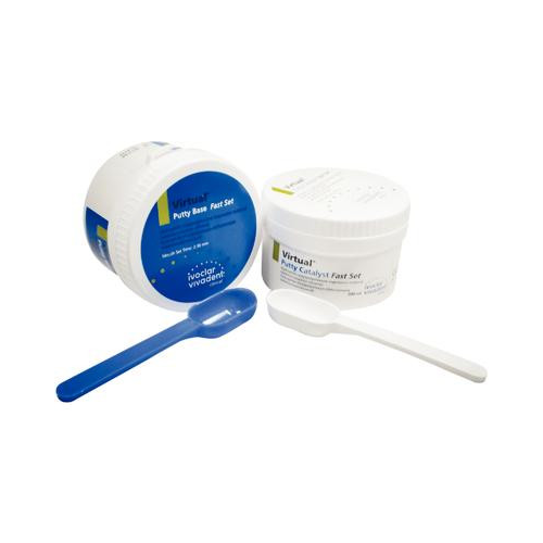 Ivoclar Vivadent 768528 Virtual VPS Impression Material Putty Fast 2/Pk 300mL