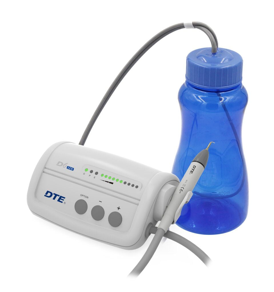 Woodpecker D6-LED DTE Ultrasonic Scaler D6 LED Complete Unit with Auto Water Bottle Supply