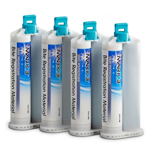 Mark3 1171BULK MAX BITE Bite Registration Material Fast Set 100/Cs