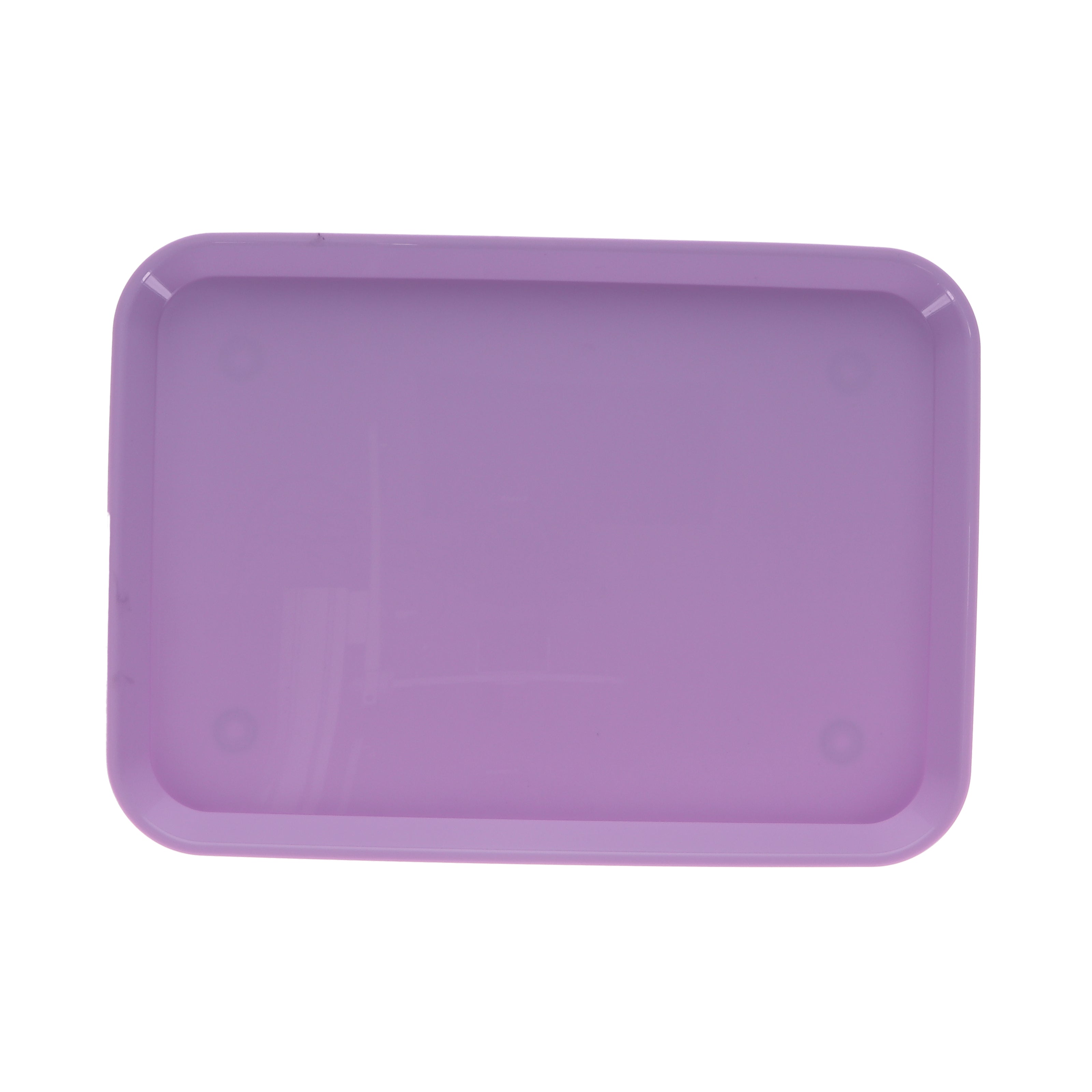 House Brand Dentistry 108144 HSB Set-Up Tray Flat #B Ritter Pastel Lilac Plastic 13 3/8