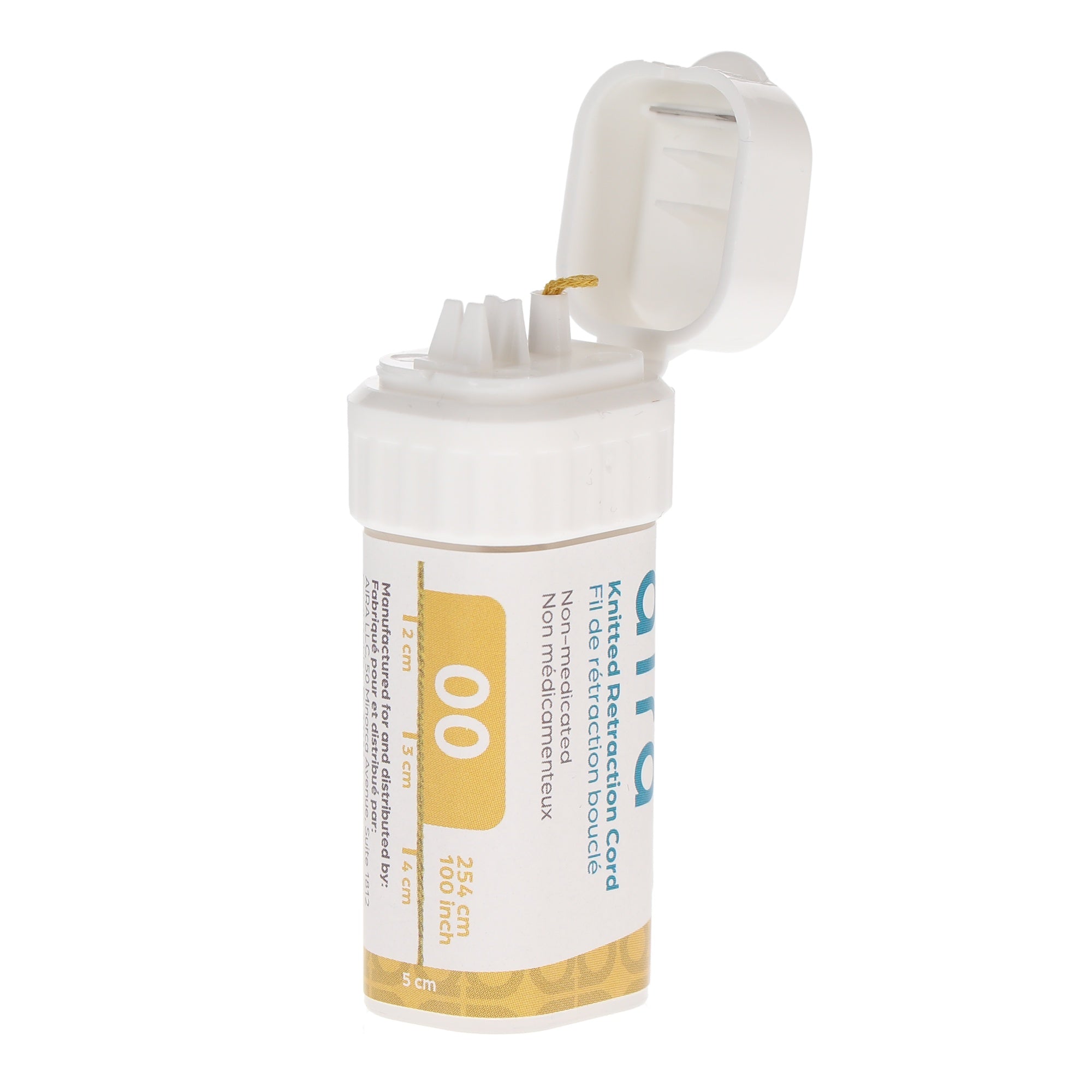 Aira 103204 Knitted Retraction Cord Non-Medicated #00 100