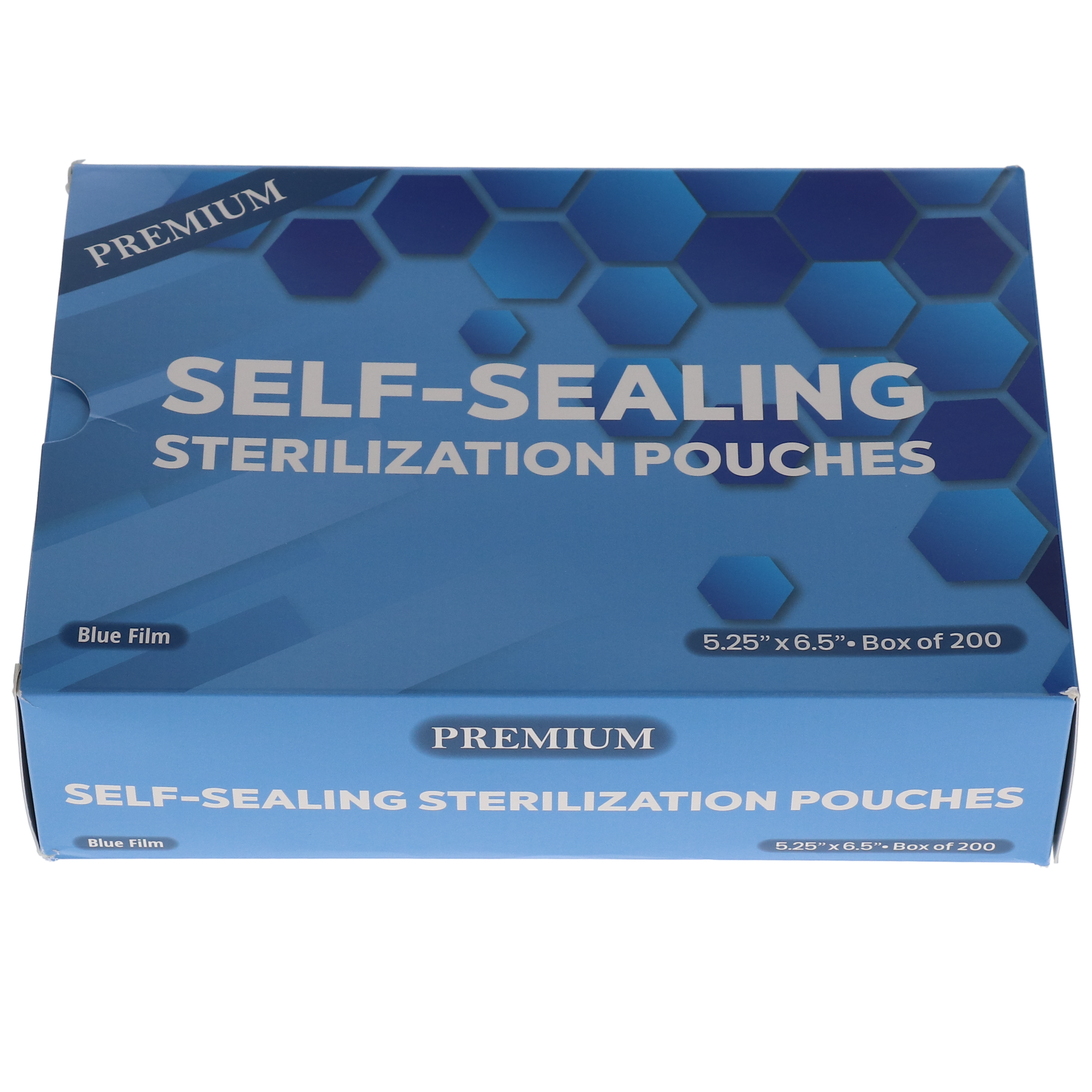 House Brand Dentistry 100530 Self-Sealing Sterilization Pouches 5.25