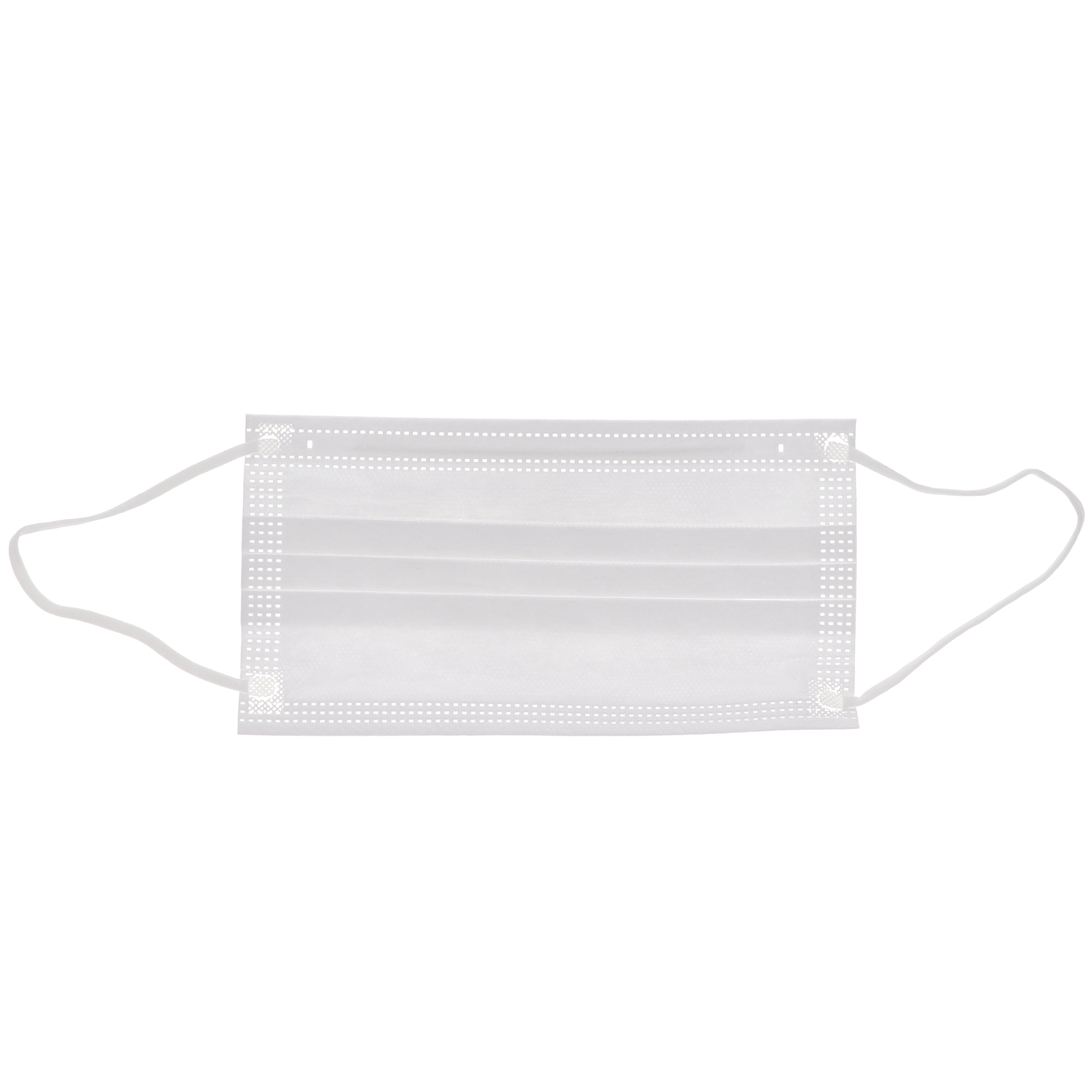 House Brand Dentistry 109135 HSB 3-Ply Earloop Face Masks ASTM Level 3 White 50/Bx