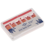 House Brand Dentistry 400818 HSB Gutta Percha Points .06 Tapered #25 60/Pk