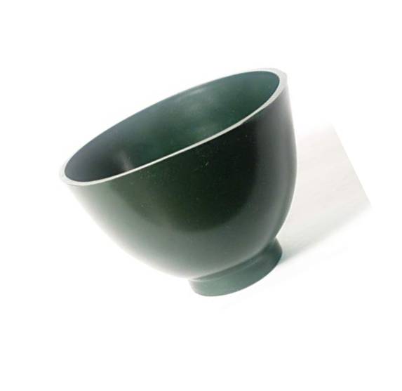 Keystone 1150070 Dental Mixing Bowl Medium Green Flexible 350cc