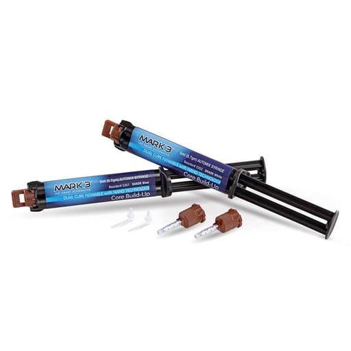 Mark3 5353 Core Build-Up Automix Syringe A3 2/Bx 5 mL EXP Apr 2026