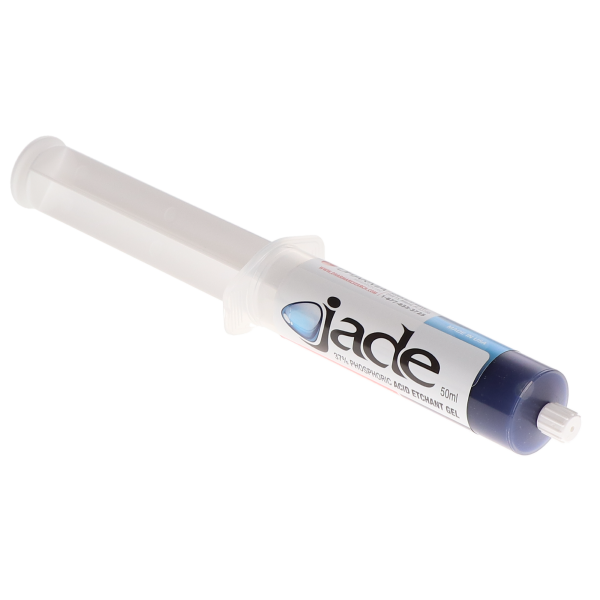 Dharma Research 20-00002 Jade “Blue” 37% Etchant Gel Syringe 14gm With 20 23 Gauge Applicator Prebent Tips