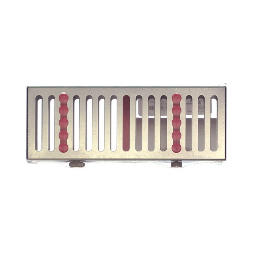 Hu-Friedy IM6050 IMS Signature Sterilization Cassette 5 Instrument Red