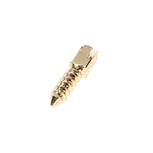 House Brand Dentistry 400026 HSB Gold Plated Screw Posts S5 #5 Short 7.8mm 12/Pk