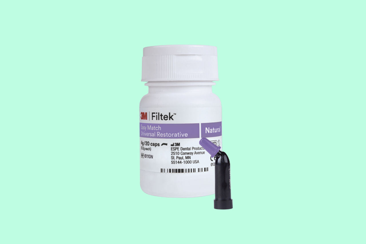 3M ESPE 6110N Filtek Easy Match Universal Restorative Capsules Natural 20/Pk 0.2gm