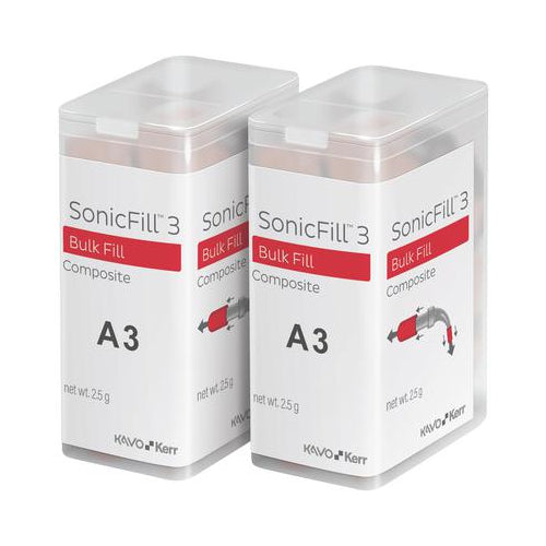 Kerr Dental 36713 SonicFill 3 Composite Unidose A3 20/Pk 0.25 Gm EXP Jan 2025