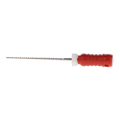 House Brand Dentistry 400106 HSB Endodontic K-Files 21mm #25 Red Stainless Steel 6/Pk