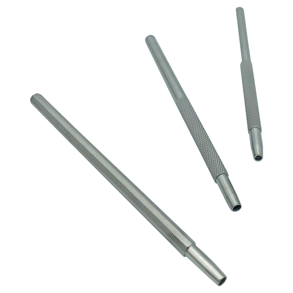 Vista Dental 103002 Mirror Stems Round Cone Socket Chrome Plated Stainless Steel 10/Pk