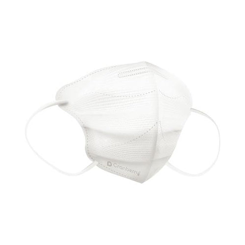 Cranberry Q2860S 360 Earloop Face Masks ASTM Level 3 Small Silver 40/Bx
