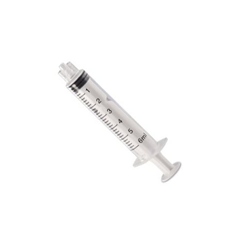 Pac-Dent 241 Luer-Lock Endo Irrigation Syringes 6 cc disposable Non-Sterile