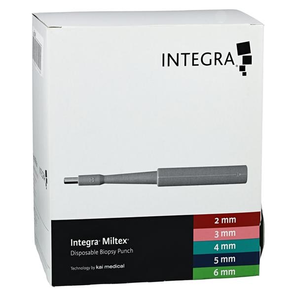 Miltex Instrument 33-38 Biopsy Punches Disposable Assorted 50/Pk