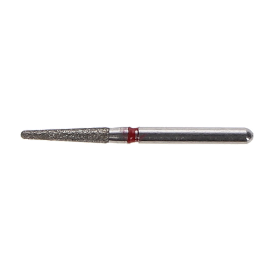 House Brand Dentistry 401673 HSB FG 856-016F Round End Taper Fine Grit Diamond Burs 10/Pk