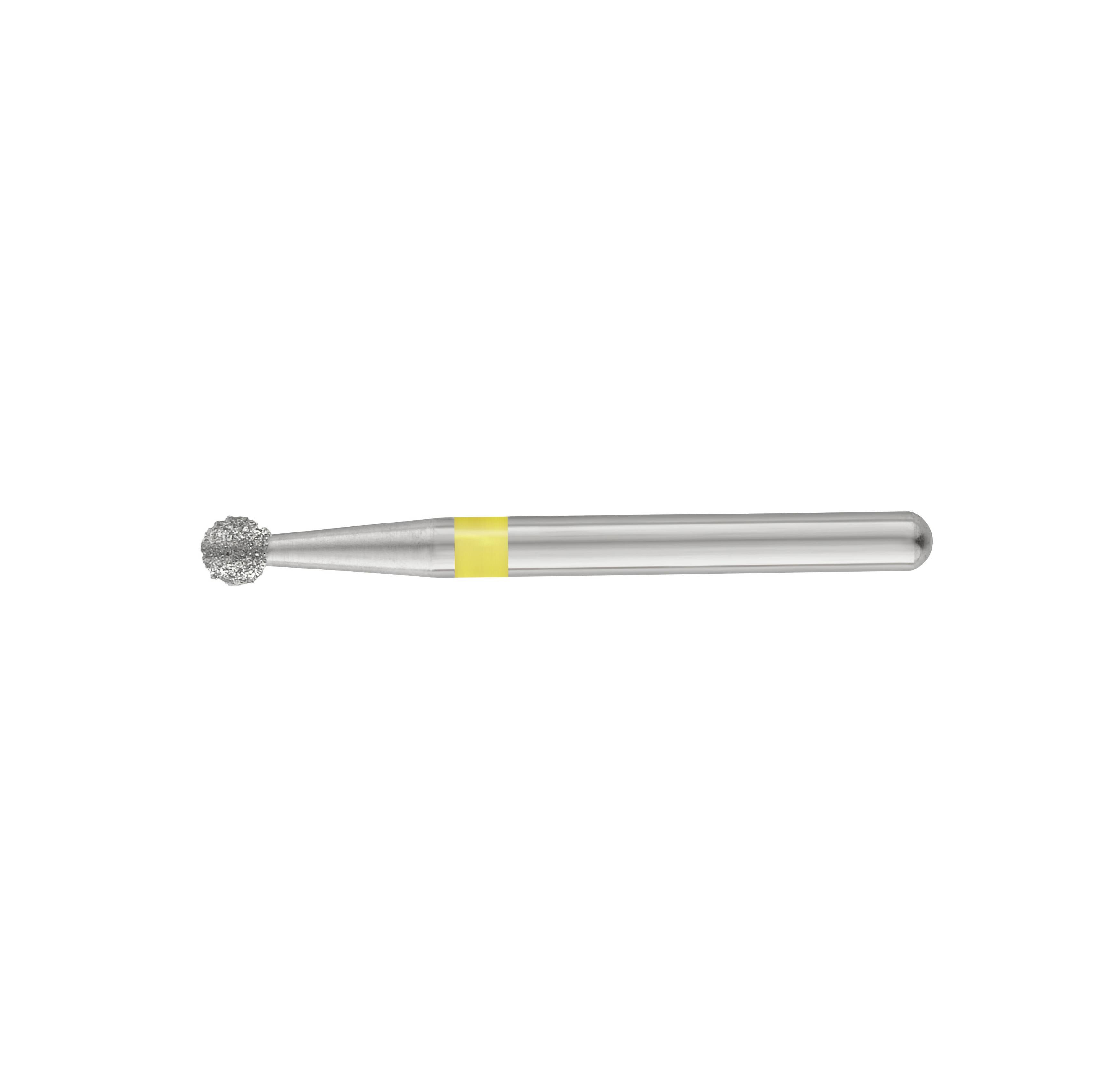 SS White 801-018VF Piranha FG Round Very Fine Grit Diamond Burs 25/Pk