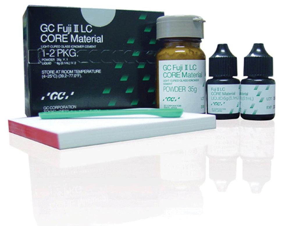 GC 000181 Fuji II LC Core Triple-Cure Resin Reinforced Glass Ionomer C ...