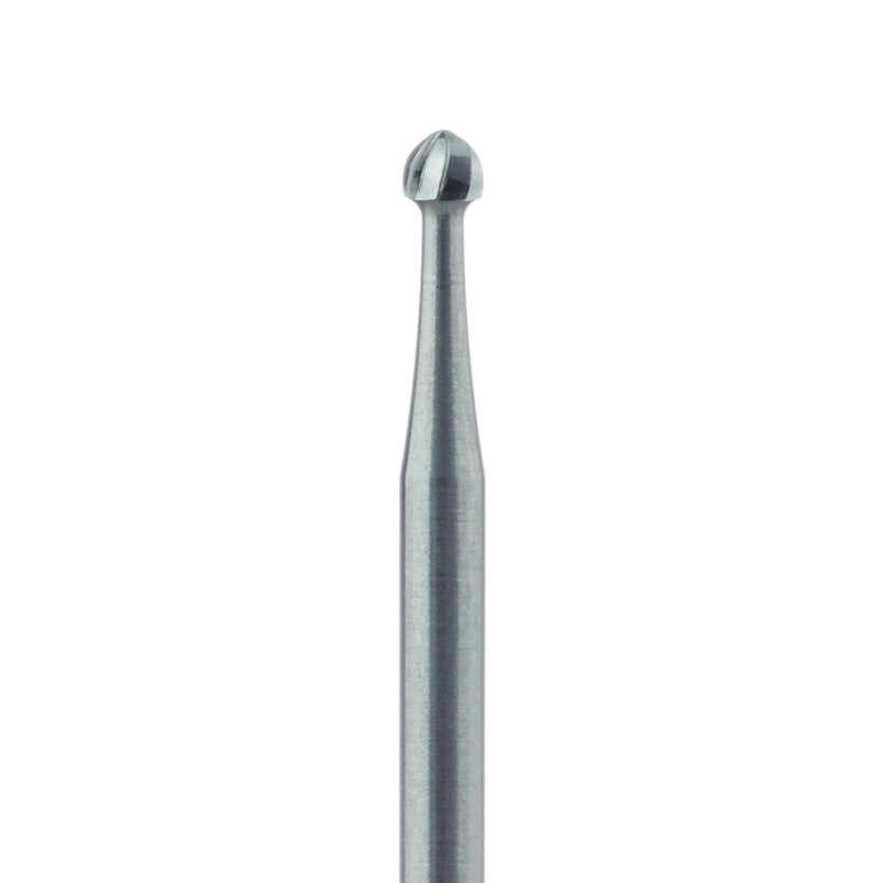 Meisinger HM1-023-HP Operative Round #8 2.3mm Carbide Burs 5/Pk