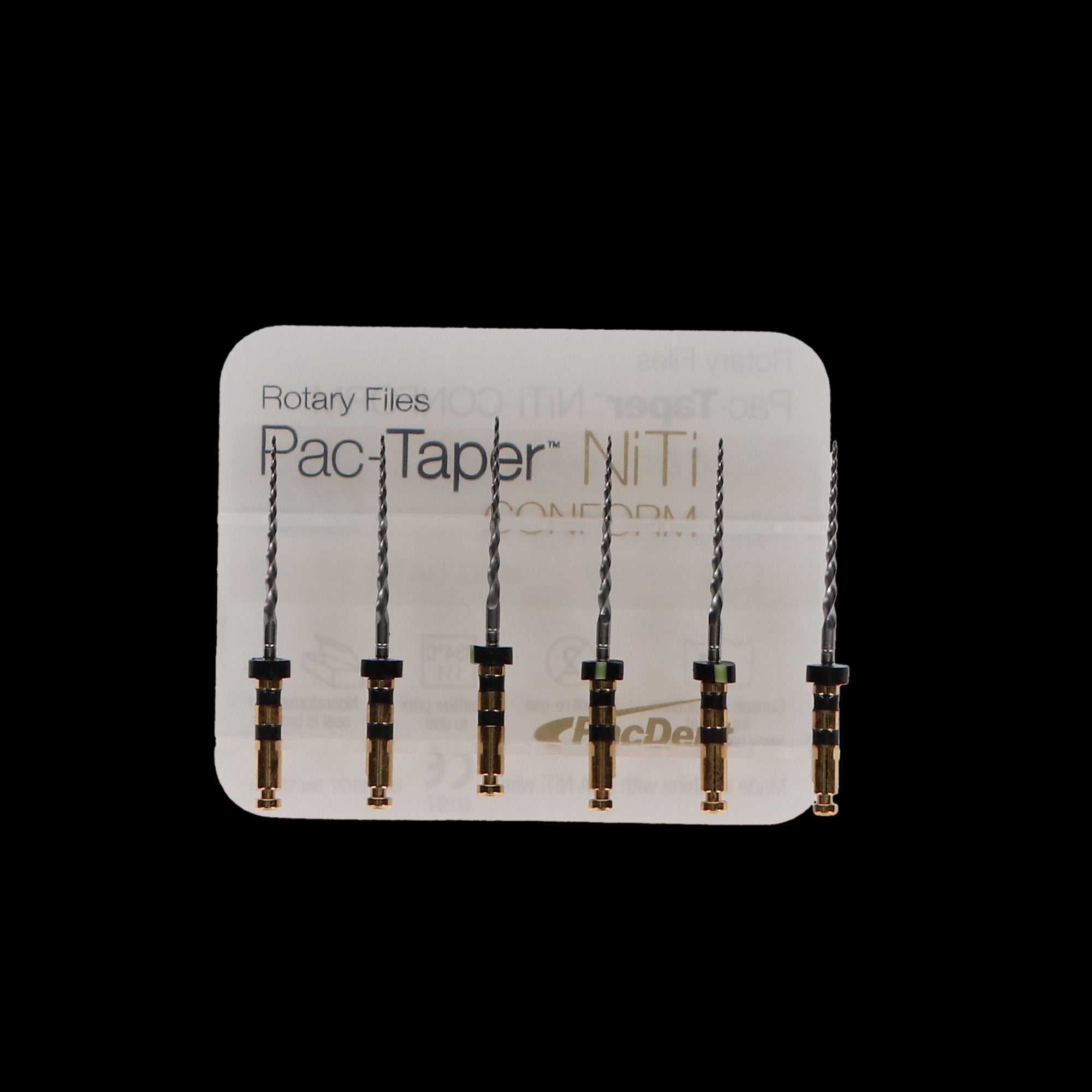 Pac-Dent TFC21A4 Conform Rotary Files A4 21mm 6/Pk