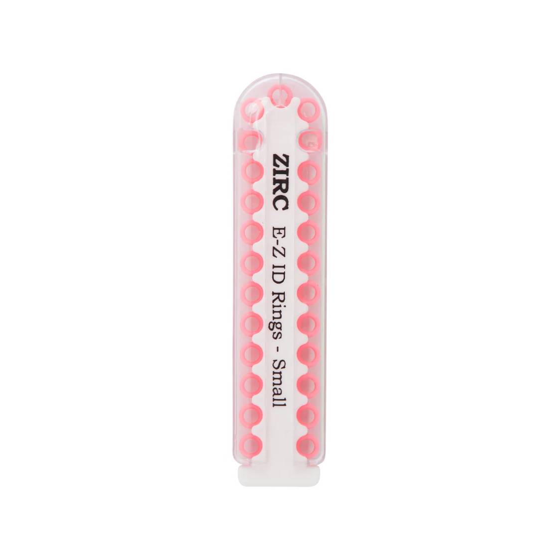 Zirc Dental 70Z100S EZ-ID Instrument Rings Small Pink 25/Pk