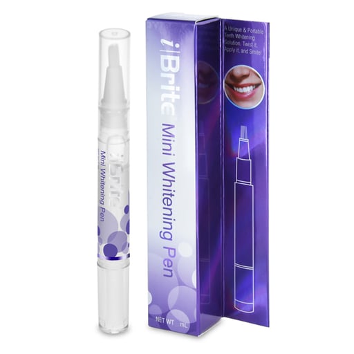 Pac-Dent IBP-2C-30B iBrite Mini Pen with Brush Tip 30% Carbamide Peroxide 2.5 mL EXP Jul 2026