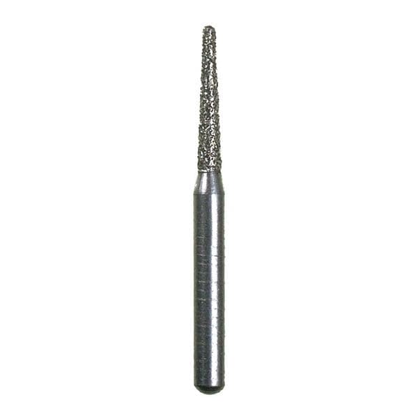 Spring Health 771.7C-10PK FG #771.7 Round End Taper Coarse Grit Diamond Burs 10/Pk