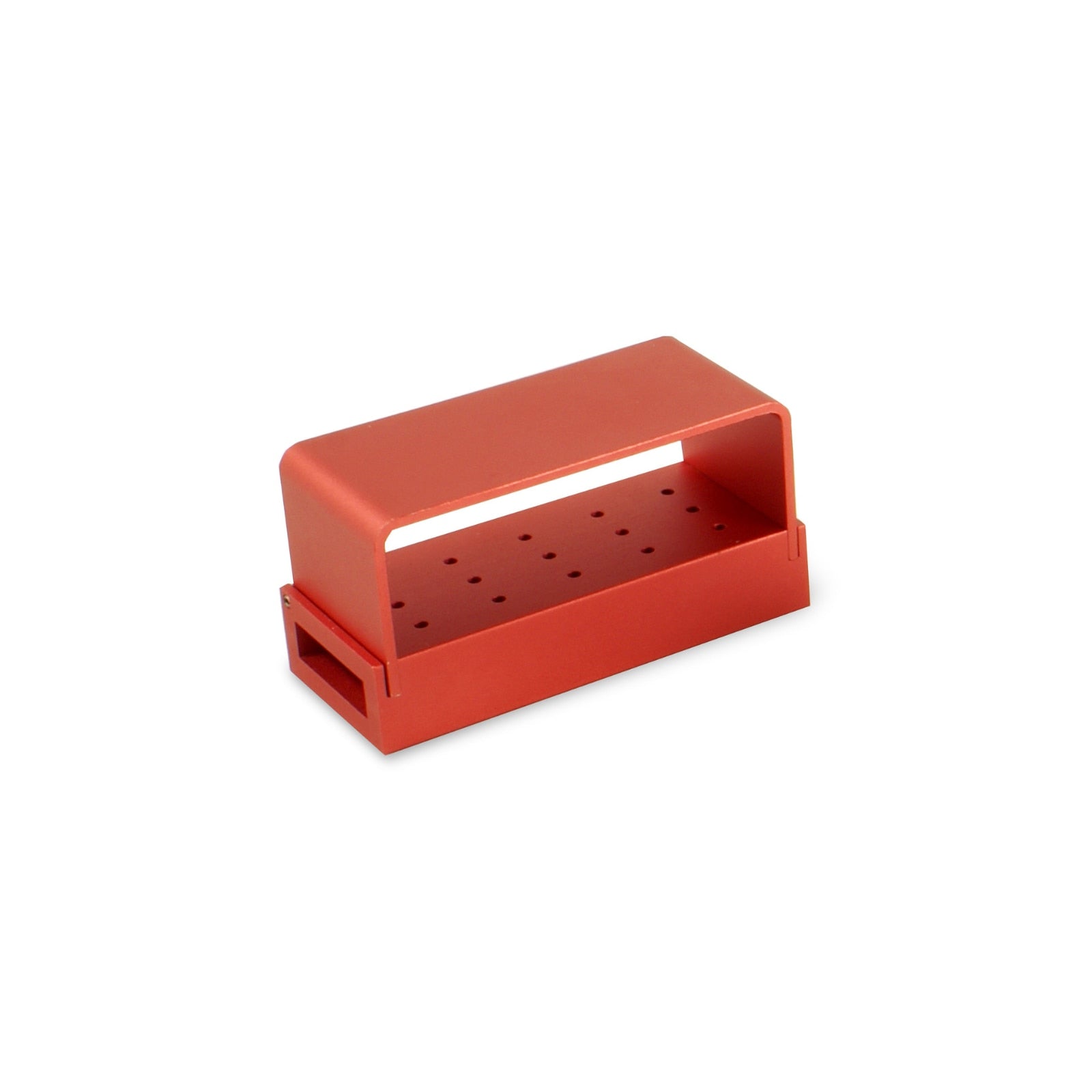Pac-Dent 038R Dental Bur Block FG Red Aluminum