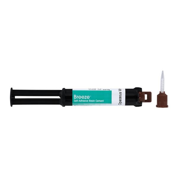 Pentron N97E Breeze Dental Cement Syringe Opaque White 4 Gm