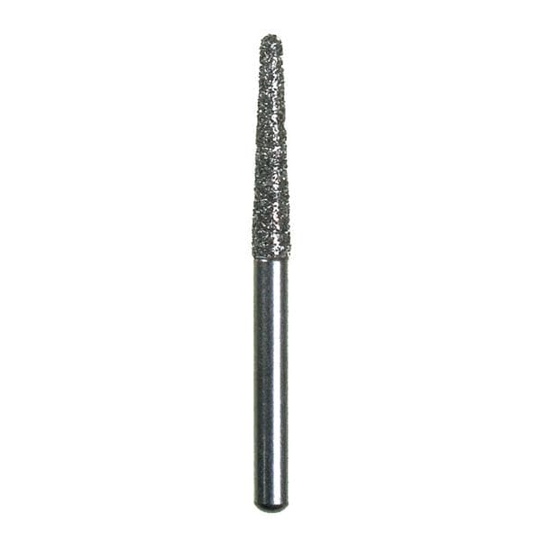 Spring Health 772.10C-25PK FG #772.10 Round End Taper Coarse Grit Diamond Burs 25/Pk