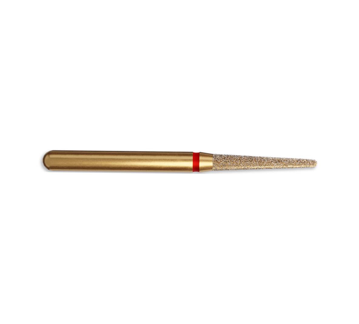Coltene Whaledent 60032281 Alpen FG#856 Round End Taper 1.4mm Fine Red Diamond Burs 5/Pk