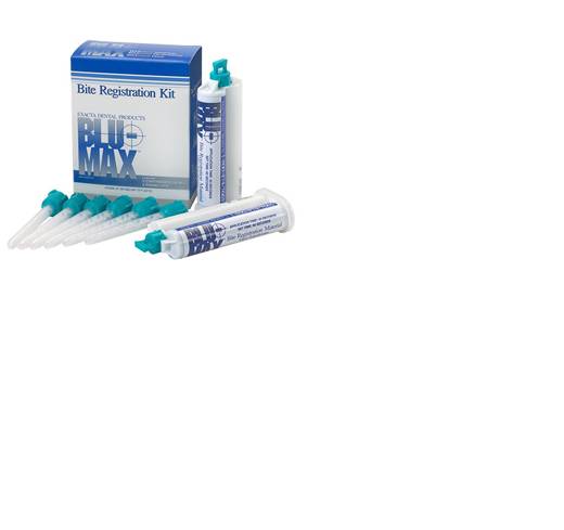 Exacta 7701-FS Blu Max Bite Registration Material Fast Set 2/Pk 50mL