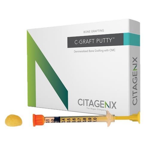 Citagenix CG-P03 C-Graft Putty Demineralized Bone Matrix DBM 0.3cc