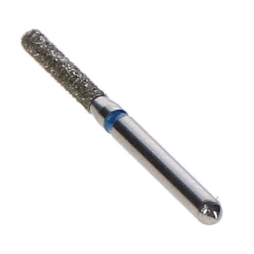 House Brand Dentistry 401600 FG 837-014M Flat End Cylinder Medium Grit Diamond Burs 10/Pk